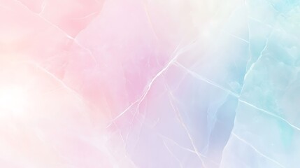 Wall Mural - Soft pastel marble with a dreamy aesthetic on a solid white background.