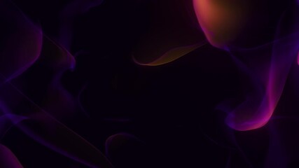 Wall Mural - deep magenta and gold abstract modern orb background loop