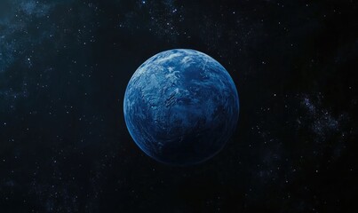 earth in deep space