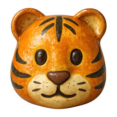 Wall Mural - png cute ceramic tiger sculpture