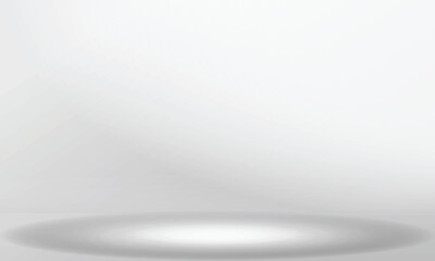 Poster - Abstract gray light studio room copy space design background