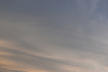 Wall Mural - beautiful golden sky and white cloud background in springtime