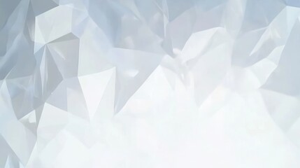 Poster - Abstract geometric shapes in pale light.