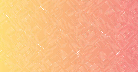 Aufkleber - high-tech technology background texture. circuit board vector illustration. structure futuristic bac