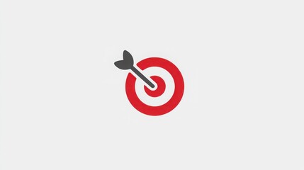 Poster - Dart and image symbolizing precision and focus in reducing execution drag for enhanced workflow efficiency