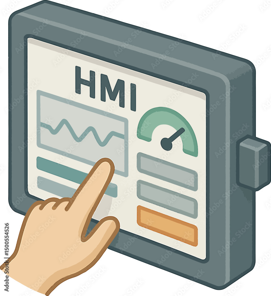 Machine Hmi Design Human Machine Interface (HMI) Device – Industrial Automation ...