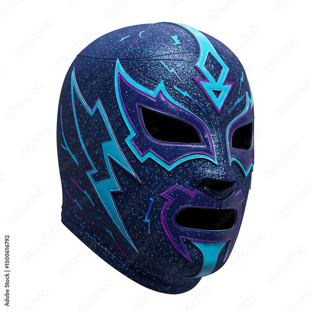Lucha Text Ransparent Lucha libre mask isolated on transparent background representing ...