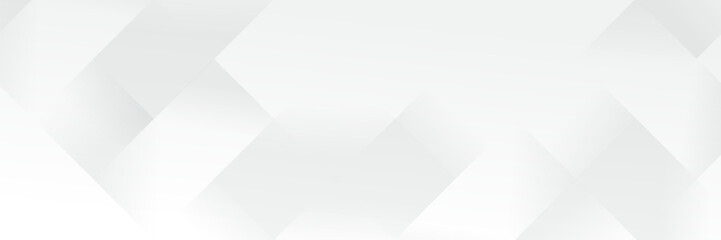 Wall Mural - abstract pattern white geometric banner design background.