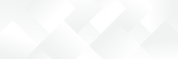 Wall Mural - abstract pattern white geometric banner design background.