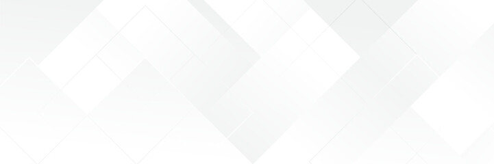 Wall Mural - abstract pattern white geometric banner design background.