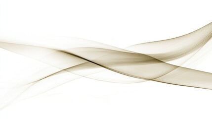 Wall Mural - Abstract design featuring flowing, smoky lines.