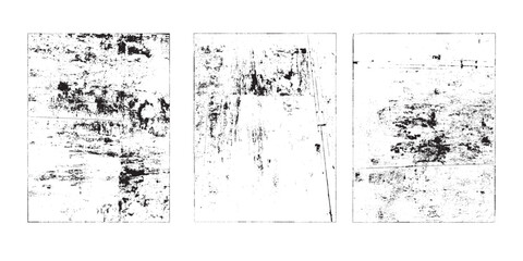 Fototapete - Grunge Urban Backgrounds set.Texture Vector.Dust Overlay Distress Grain ,Simply Place illustration over any Object to Create grungy Effect .abstract,splattered , dirty, texture for your design

