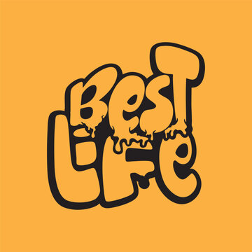 Lettering design typography