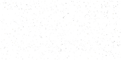 Aufkleber - Seamless realistic falling snow or snowflakes pattern isolated on transparent background. Vector Christmas border. Hand drawn falling snow, dot snowflakes, specks, splash, spray paint winter texture.
