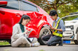 © Garun Studios - Car accident crash, Cars insurance protection, Claim collision, Auto emergency.
