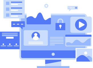 Web Development Illustration