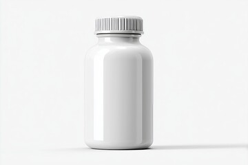 Poster - white medicine bottle mockup 