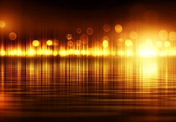 Wall Mural - Glittering lights and a bright bokeh effect against a dark abstract textured background create a magical cosmic glow that embodies the glamour and glitz of a shining disco or Christmas celebration