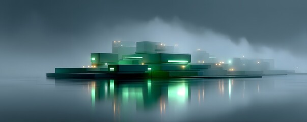 Poster - A neon-drenched city with organic architecture growing like a living organism, twisting structures, bioluminescent pathways, surreal dreamlike lighting, high-resolution cyberpunk fantasy, futuristic
