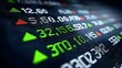 © TE - Stock market trends rise financial data display digital screen business environment close-up view investment insights