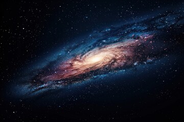 Wall Mural - galaxy universe galaxy space.