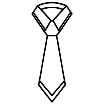 Necktie  vector graphic perfect for shirts, mugs, cards & Father's Day gifts.