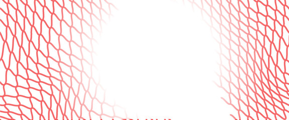 Mesh texture for fishing net. Seamless pattern for sportswear or football gates, volleyball net, basketball hoop, hockey, athletics. Abstract net background for sport. Vector