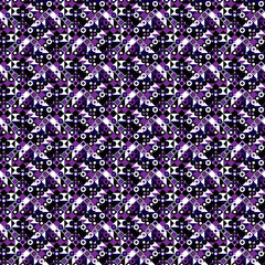 Aufkleber - Abstract geometric diagonal mosaic pattern background