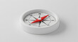 © Pixel Studio - Compass navigation tool direction travel guidance adventure exploration journey finding way white background