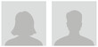 © Touhid - Simple Gray Avatar Icons Representing Male And Female Profiles. Vector Minimalist Design With A Professional Touch