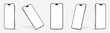 © fad82 - Mobile phone mockups, set of phones in different angles isolated on transparent background