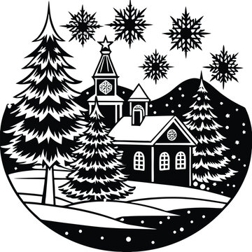 Adobe Illustrator ArtChristmas greetings card with Christmas balls. Vector illustration.work