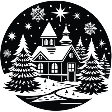Adobe Illustrator ArtChristmas greetings card with Christmas balls. Vector illustration.work
