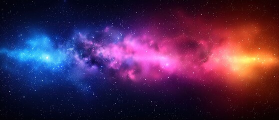 Wall Mural - abstract background with stars
