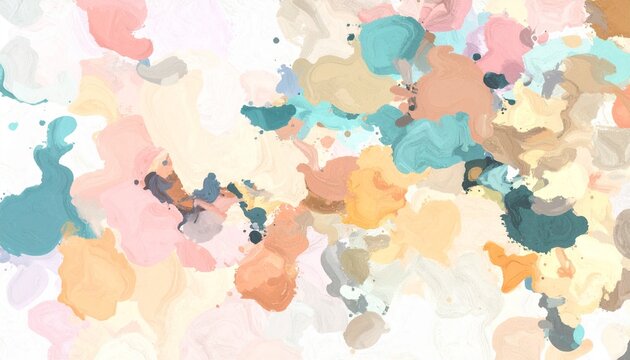Colorful paint texture background minimal vector design