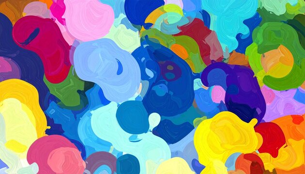 Colorful paint texture background minimal vector design