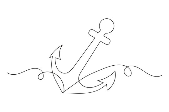 Ship anchor continuous one line art simple pencil sketch outline vector illustration
one line art,single line art,one line vector,one line logo,outline art,outline,continuous line art,one line drawing
