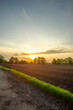 © Aleksandr Riabinin - Rural Road Stretching into the Distance Through Lush Landscapes