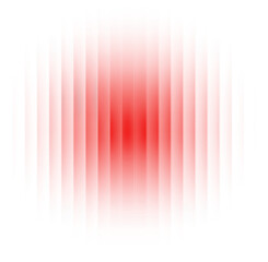 Poster - Transparent Refracted Glass Gradient Effect. Ribbed glass morphism texture 