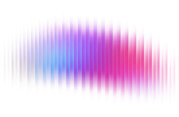 Poster - Transparent Refracted Glass Gradient Effect. Ribbed glass morphism texture 