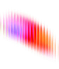 Poster - Transparent Refracted Glass Gradient Effect. Ribbed glass morphism texture 