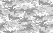 © cnh - Abstract halftone seamless camouflage pattern. Repeating digital dotted hexagonal camo military texture background. Abstract modern fabric textile ornament. Vector illustration.