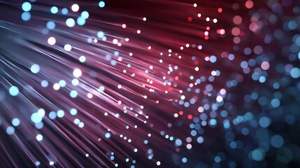 Aufkleber - Fiber optic cables data connections background