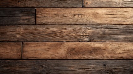 Poster - Home decor concept, wooden laminate floor boards background image, varnished wooden board, shiny polished wood parquet floor taken with low angle