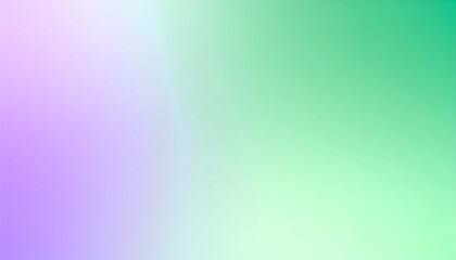 Wall Mural - pastel purple and green gradient background