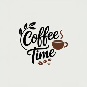 Coffee Time: A Modern and Stylish Design Celebrating the Joy of Coffee Moments.