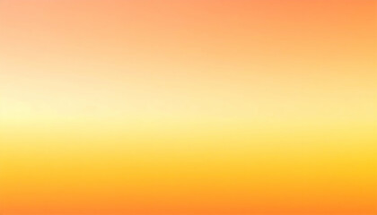 Wall Mural - soft orange and yellow gradient background