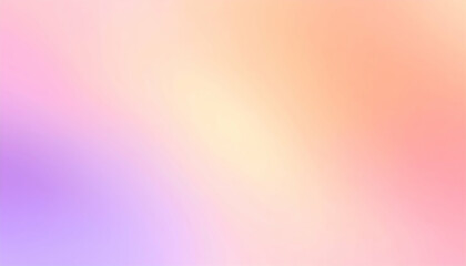 Wall Mural - soft pastel pink purple orange gradient background