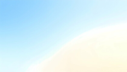 Wall Mural - soft pastel sky with white and yellow clouds
