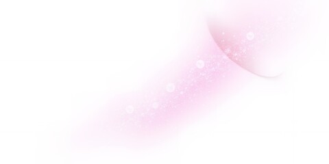 Poster - Soft pink and white gradient background with subtle light effects and circular shapes overlaying